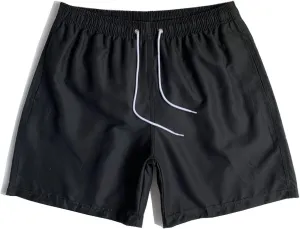 Men's Swim Trunks Quick Dry Swimming Swim Shorts with Pockets Stretch Beach Board Shorts