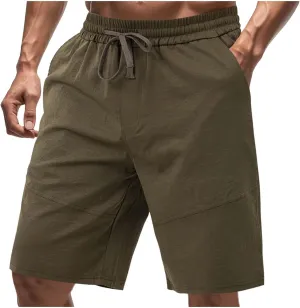 Men's Swim Trunks Quick Dry with Pockets Breathable Drawstring Elastic Lightweight Casual Active Summer Swimsuits