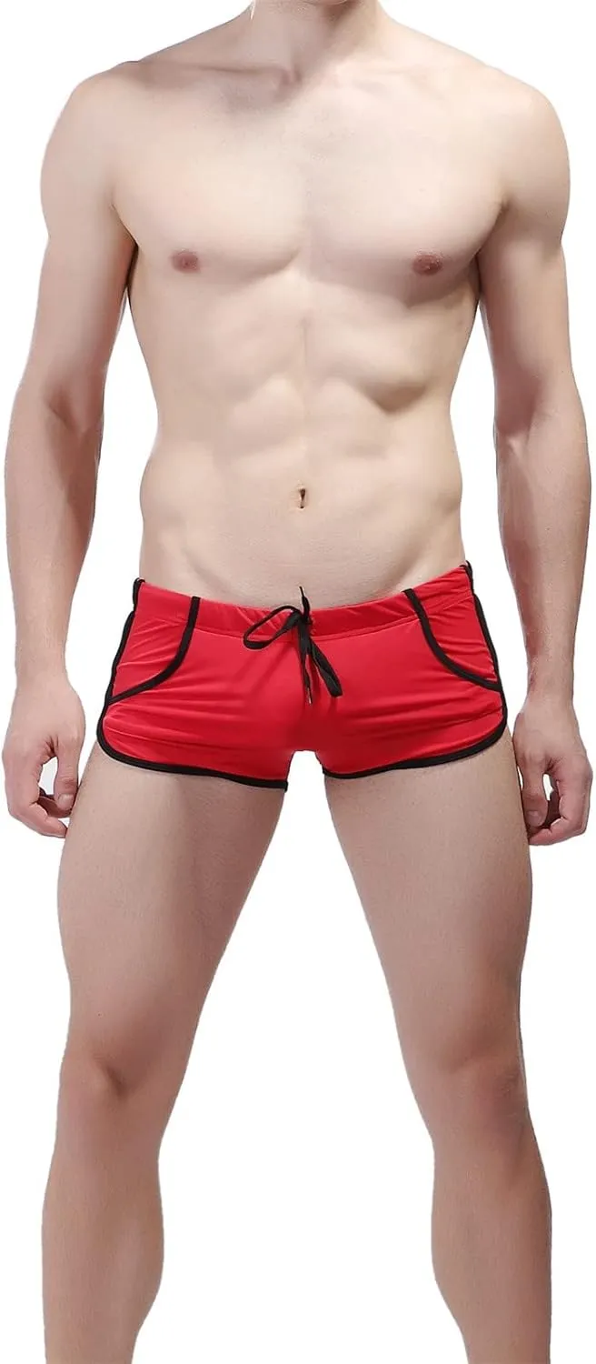 Men's Swim Trunks Short Men's Swim Trunks Quick Dry Board Shorts with Mesh Lining 7 Inch Inseam Bathing Suits