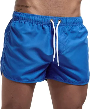 Mens Swim Trunks Shorts Casual Lightweight Drawstring Short Swim Trunks for Men Bathing Suit Boardshorts Mens Boys