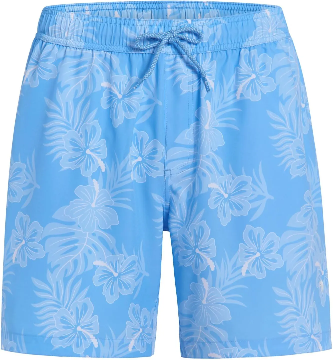 Mens Swim Trunks with Compression Liner Anti Chafing 7 inch Inseam Stretch Quick Dry Swim Shorts with Phone Pocket
