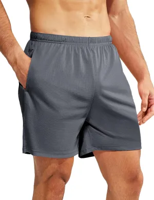 MIER Men's 3''/5'' Athletic Running Shorts with Liner Quick Dry Active Lightweight Gym Sports Workout Shorts for Men