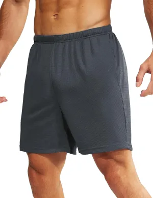 MIER Men's 3''/5'' Athletic Running Shorts with Liner Quick Dry Active Lightweight Gym Sports Workout Shorts for Men