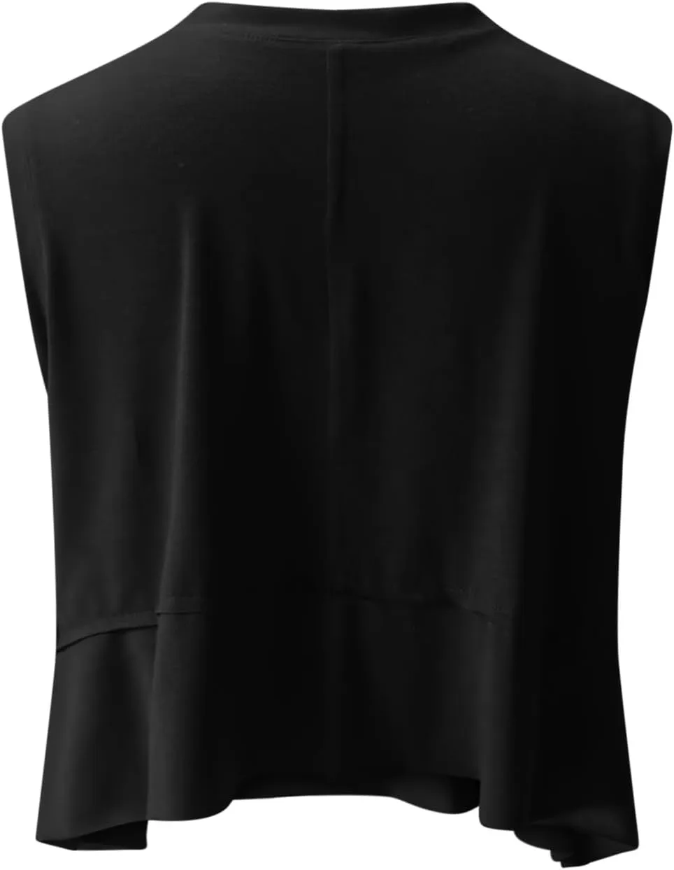 Modal Soft Sleeveless Crop Top for Women Athletic Tee Gym Workout Cropped Yoga Tank Quick Dry Flowy Vest