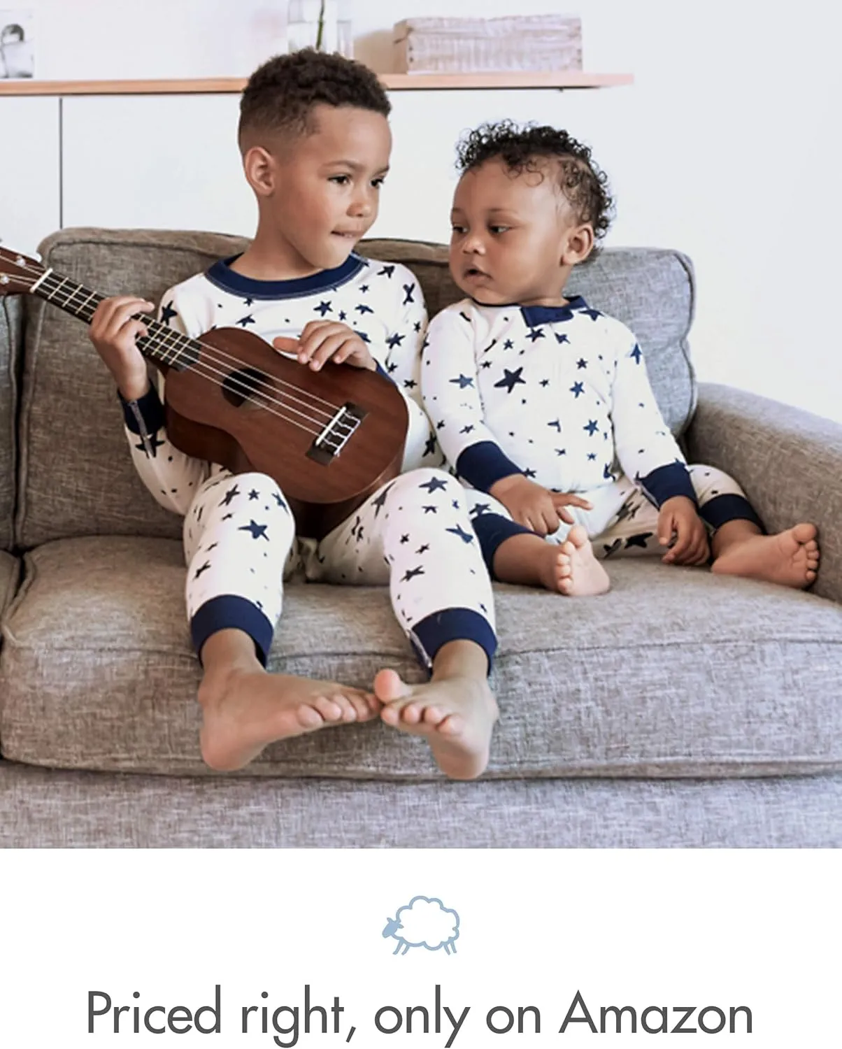 Moon and Back Hanna Andersson Baby Girls' Organic Cotton Bodysuit, Pant and Cap Gift Set