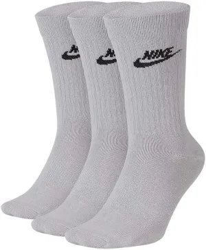 Nike Everyday Essential Crew Socks Grey Large Men 8-12