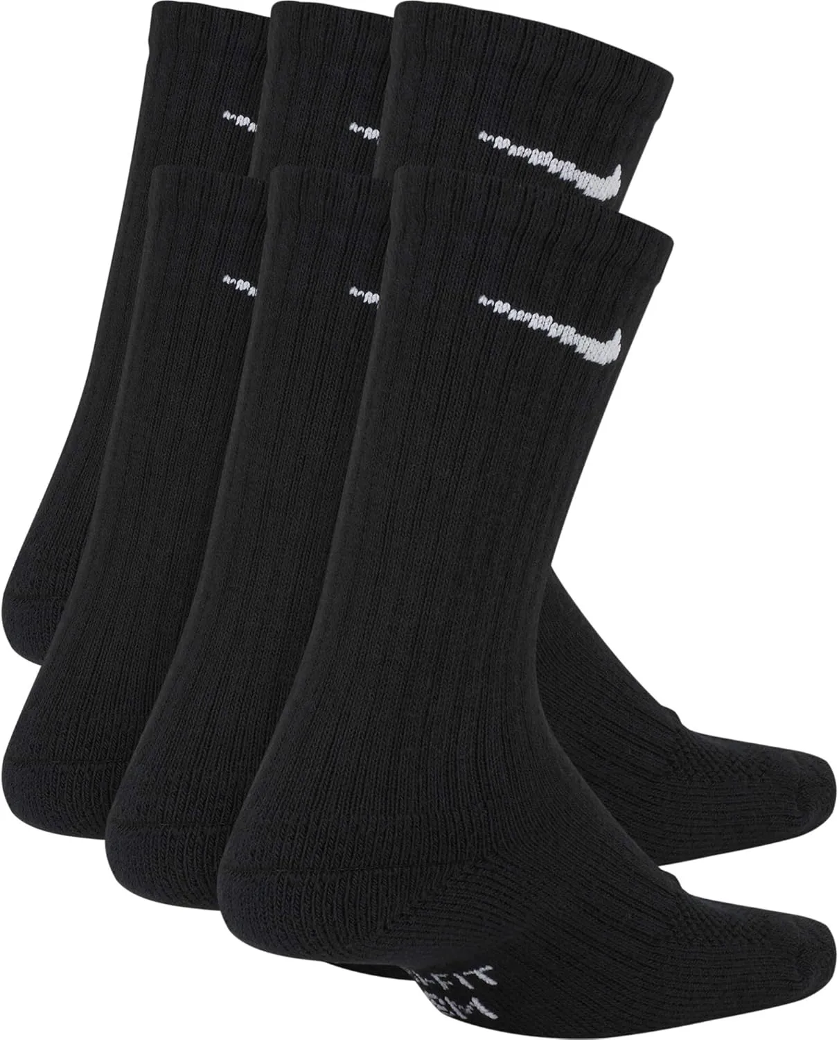 Nike Kids' Everyday Cushion Crew Socks (6 Pairs)