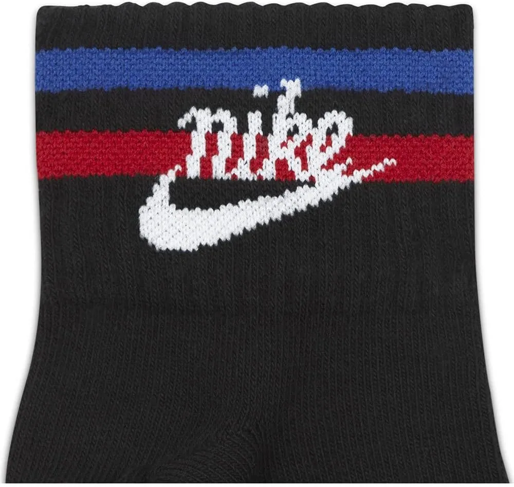 Nike Men`s Everyday Essential Cushioned Ankle Socks 3 Pack