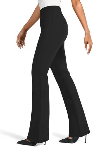 NIMIN Womens Dress Pants High Waisted Flare Casual Slacks for Women Stretchy Boot Cut Work Trousers with Pockets 2025