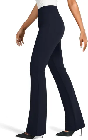 NIMIN Womens Dress Pants High Waisted Flare Casual Slacks for Women Stretchy Boot Cut Work Trousers with Pockets 2025