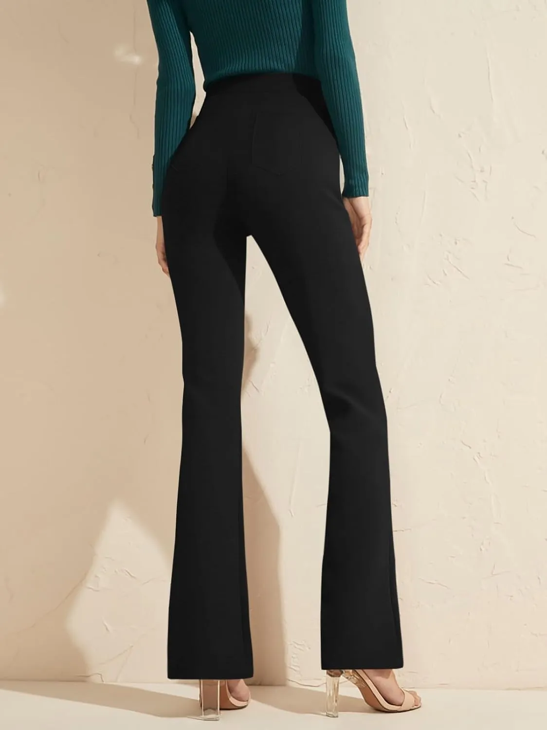NIMIN Womens Dress Pants High Waisted Flare Casual Slacks for Women Stretchy Boot Cut Work Trousers with Pockets 2025
