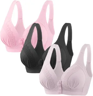 Nursing Bras for Breastfeeding Classic Pregnancy Bra Maternity Bra Breathable Nursing Bras Sleep Bra