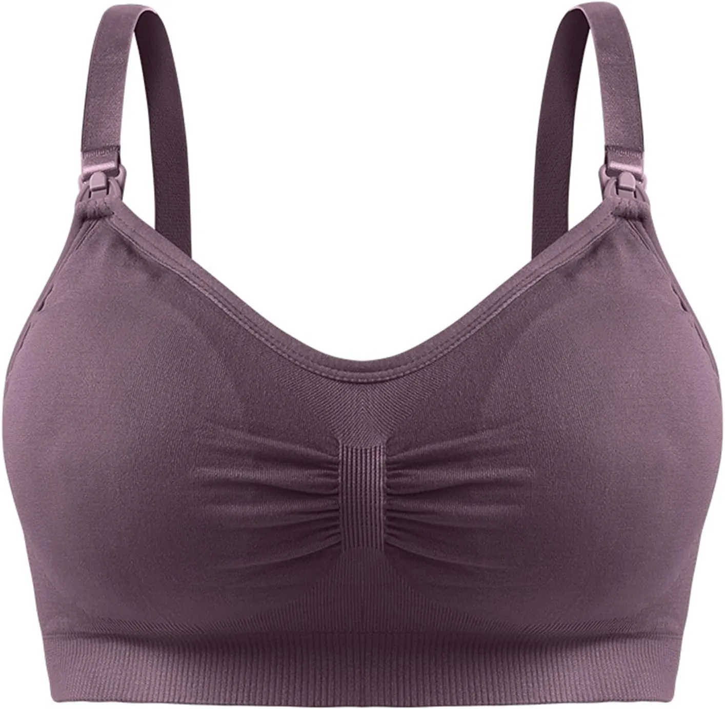 Nursing Bras for Breastfeeding Plus Size Postpartum Adjustment Gather Underwear Seamless Wireless Maternity Brassiere