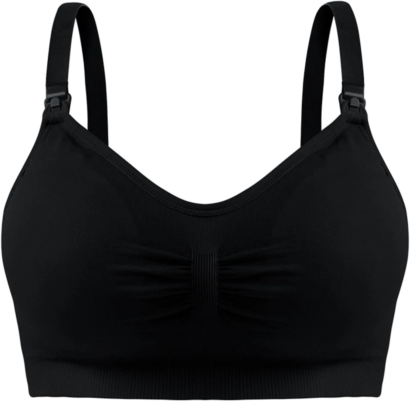 Nursing Bras for Breastfeeding Plus Size Postpartum Adjustment Gather Underwear Seamless Wireless Maternity Brassiere