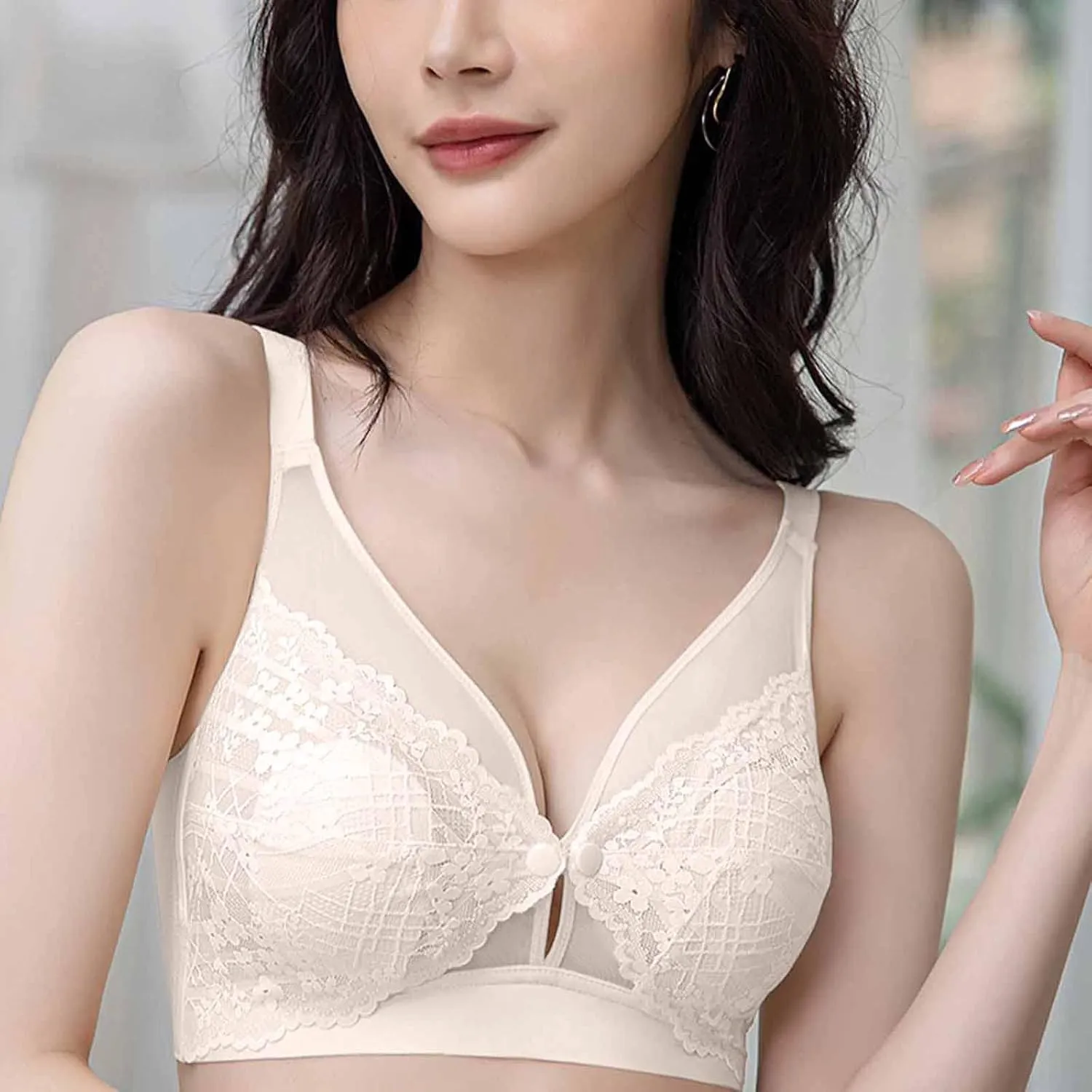 Nursing Bras for Breastfeeding Seamless Pregnancy Bra Maternity Bra Breathable Sleep Bra Nursing Bra Sleep Bralette