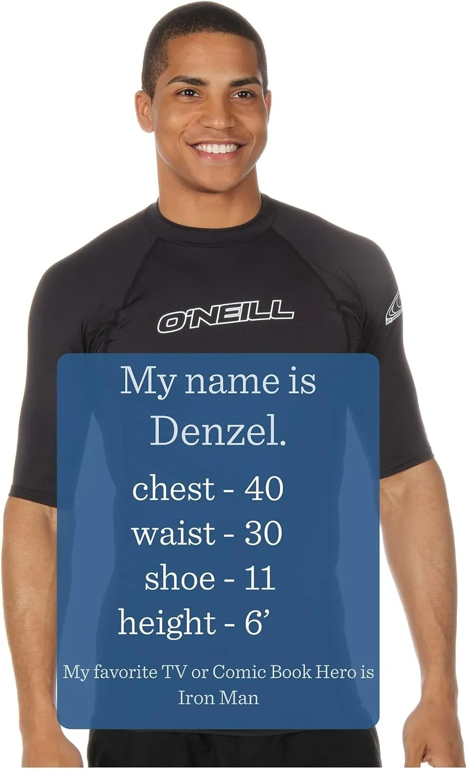 O'Neill Men's Basic Skins UPF 50  Short Sleeve Rash Guard