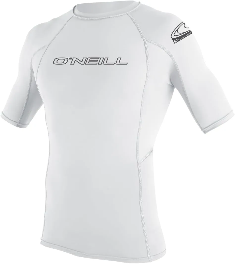 O'Neill Men's Basic Skins UPF 50  Short Sleeve Rash Guard