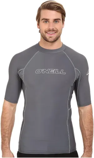 O'Neill Men's Basic Skins UPF 50  Short Sleeve Rash Guard