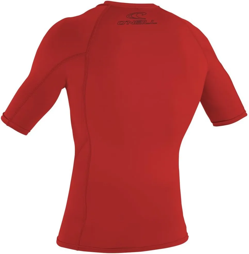 O'Neill Men's Basic Skins UPF 50  Short Sleeve Rash Guard