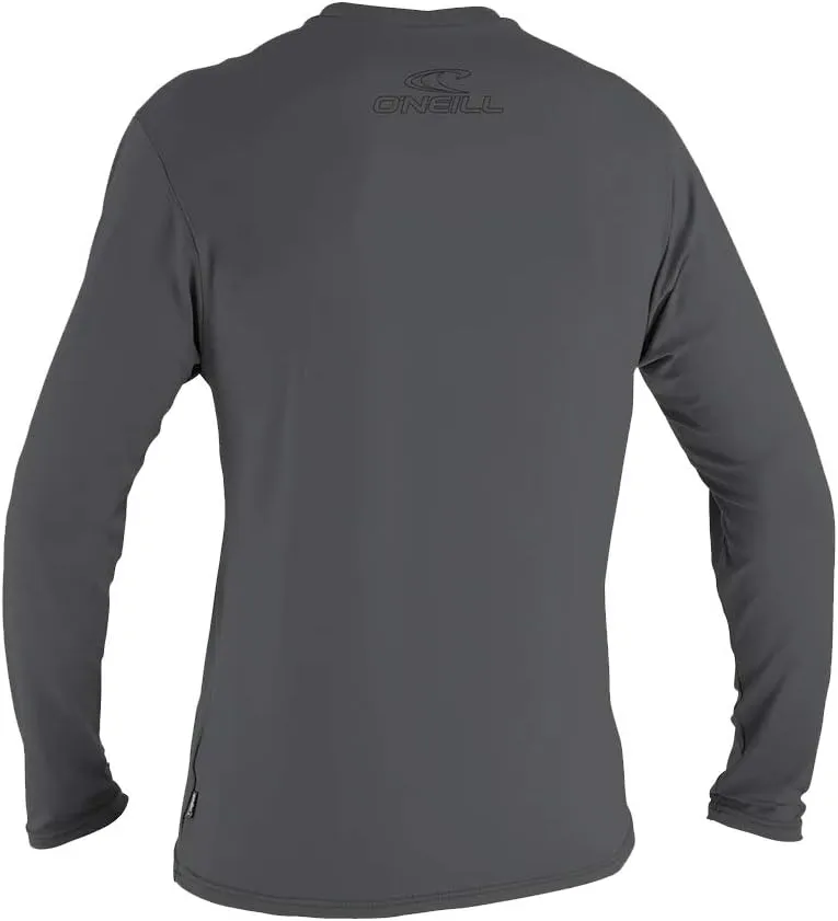 O'Neill Wetsuits Men's O'Neill Basic Skins UPF 50  Long Sleeve Sun Shirt