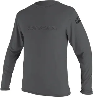 O'Neill Wetsuits Men's O'Neill Basic Skins UPF 50  Long Sleeve Sun Shirt