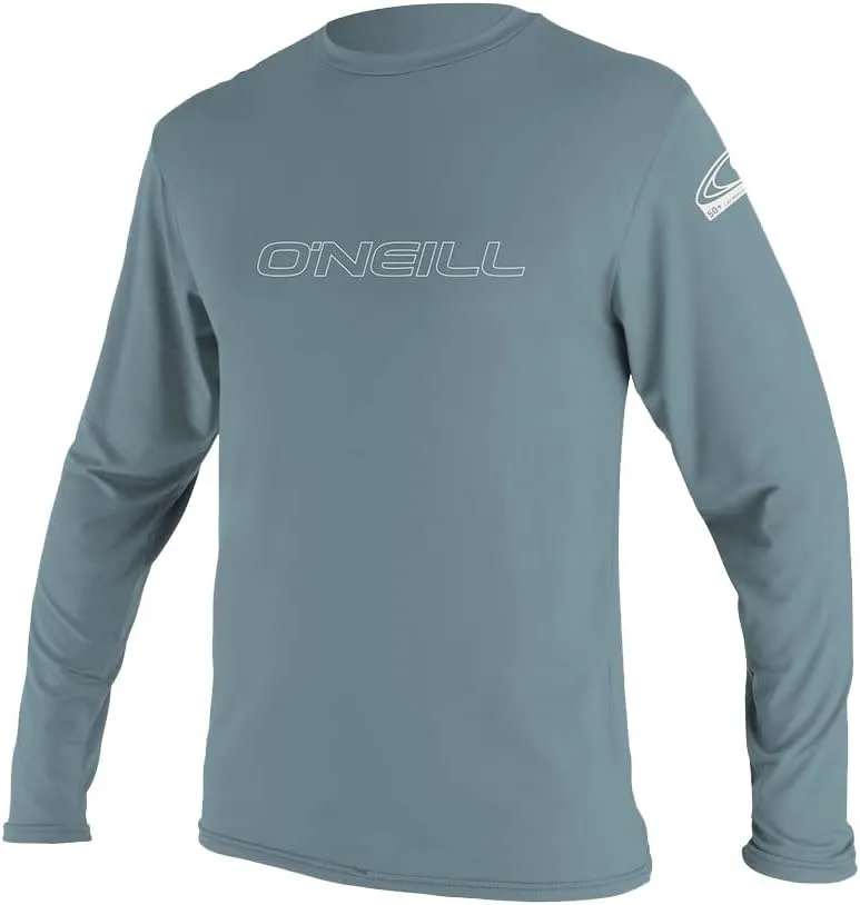 O'Neill Wetsuits Men's O'Neill Basic Skins UPF 50  Long Sleeve Sun Shirt