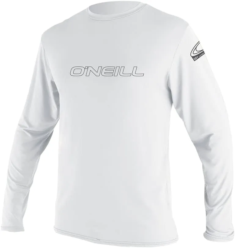 O'Neill Wetsuits Men's O'Neill Basic Skins UPF 50  Long Sleeve Sun Shirt