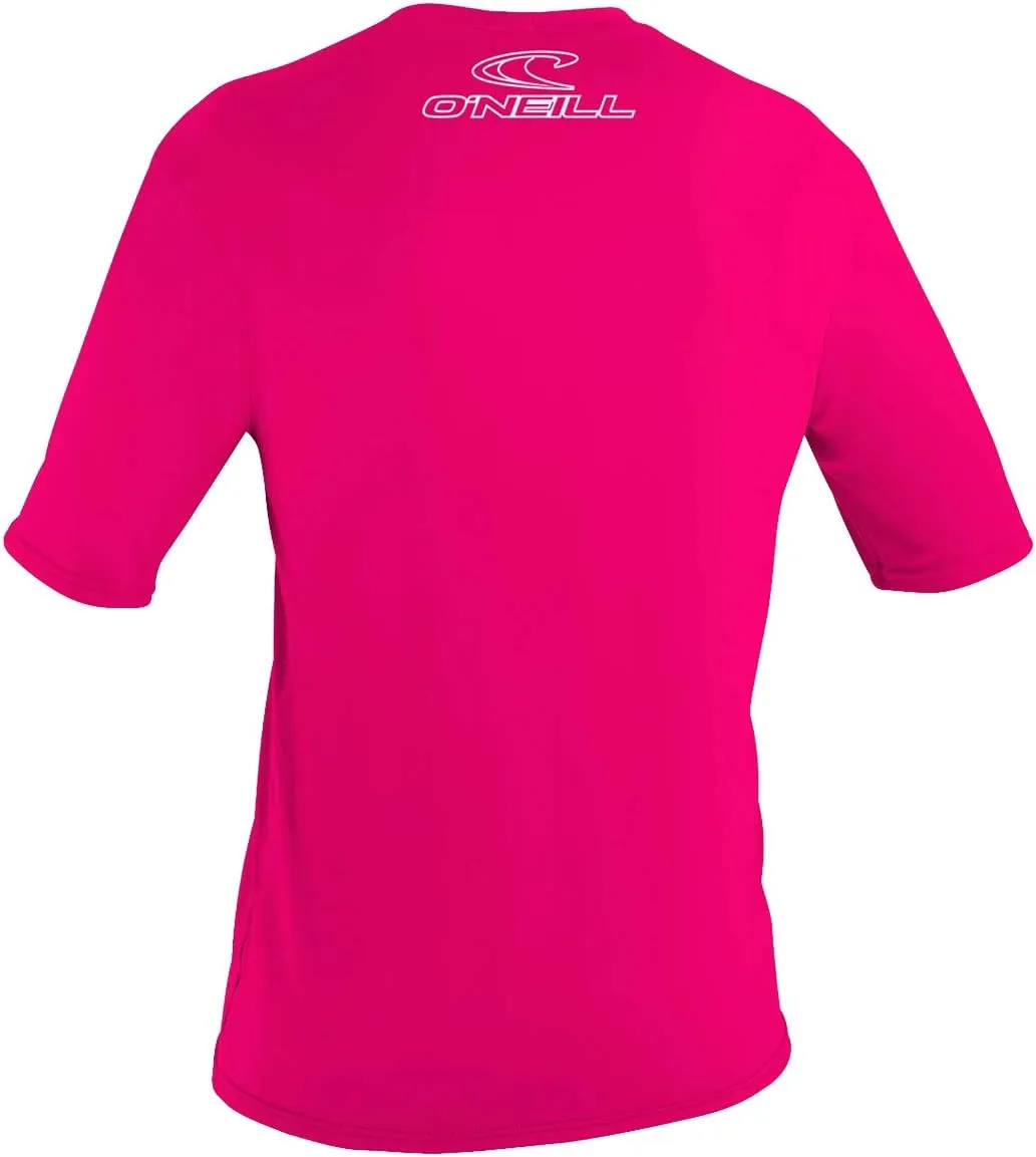 O'Neill Youth Basic Skins UPF 50  Short Sleeve Sun Shirt