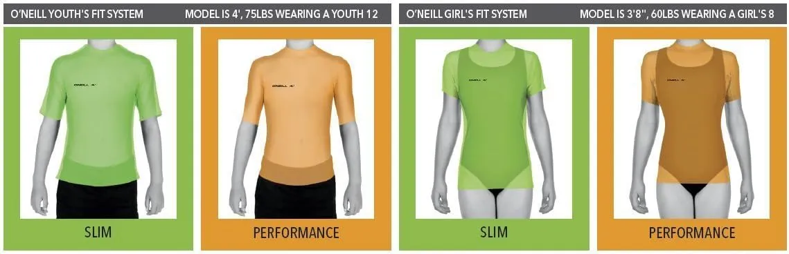 O'Neill Youth Basic Skins UPF 50  Short Sleeve Sun Shirt