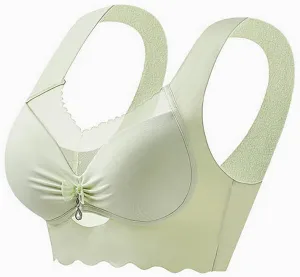 Oversize Seamless Bras for Women Sexy Push Up Front Pleated No Underwire Underwear Sexy Lace Breathable Bralettes