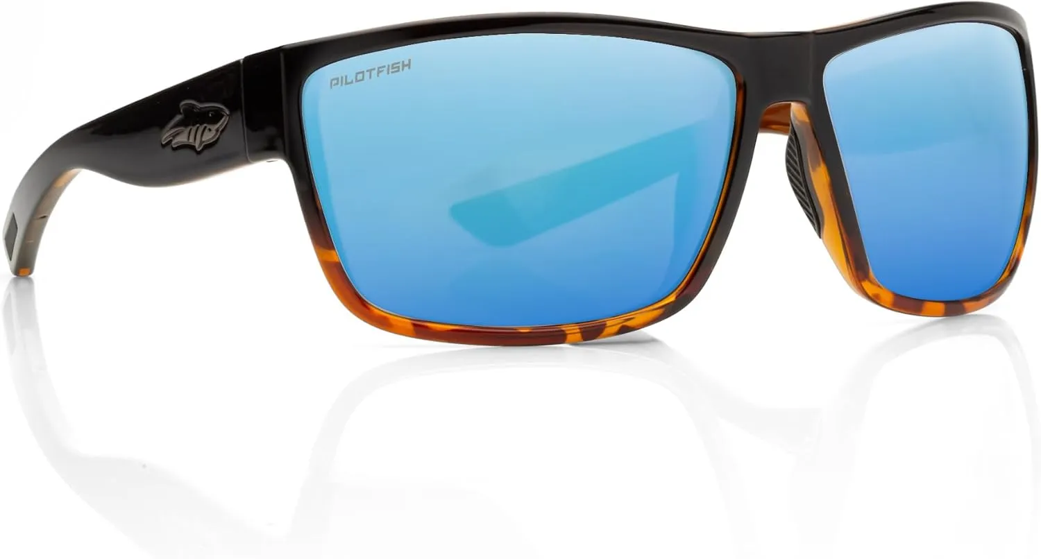 Pilotfish Ally UV400 Polarized Sunglasses for Men & Women, TR90 Frame with Anti-Glare Lenses for Outdoor Activities