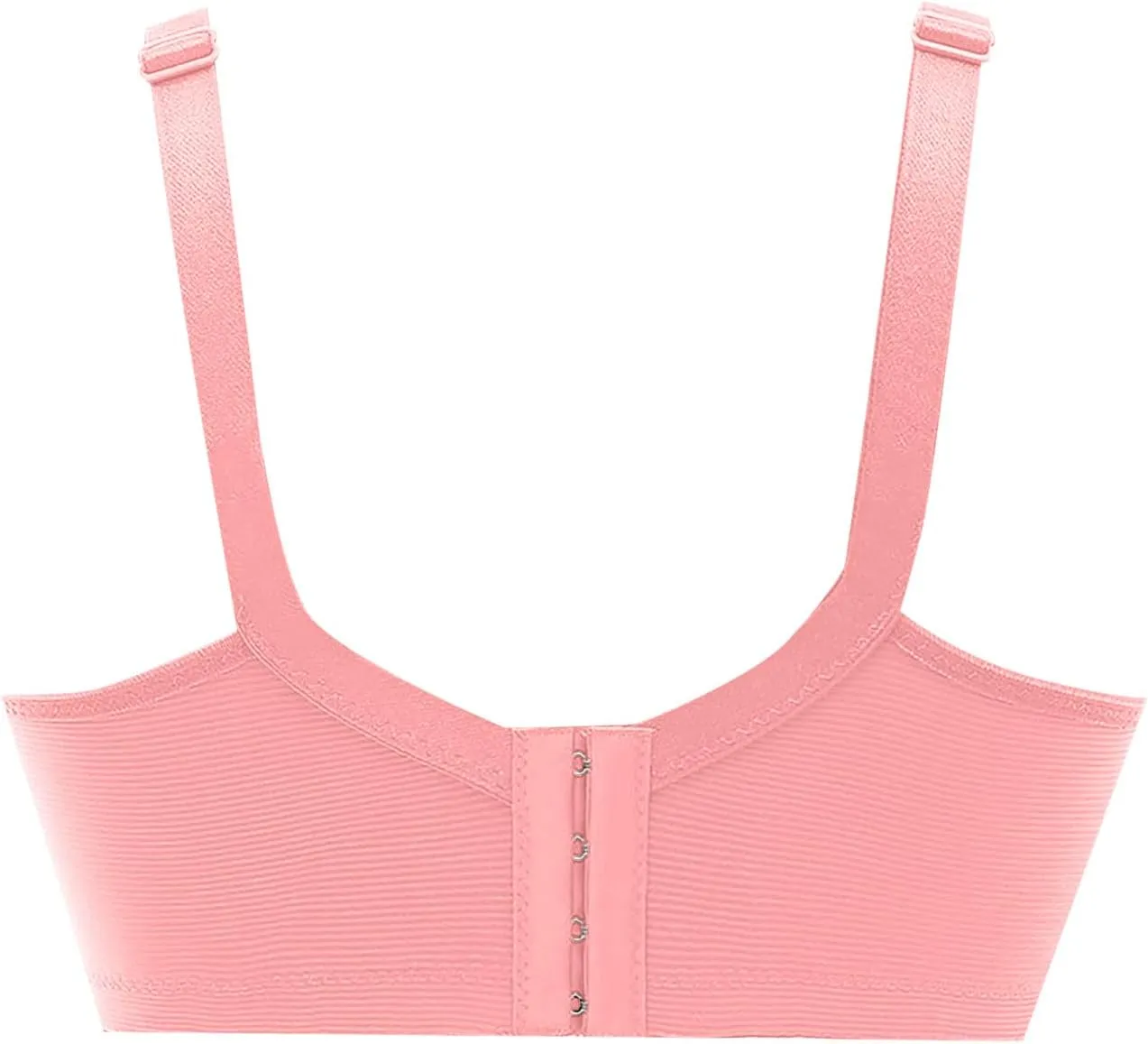 Plus Size Bras for Women Sexy Solid Color Embroidery Gathered Comfy Bras Breathable Thin Non-Steel Ring Everyday Bras