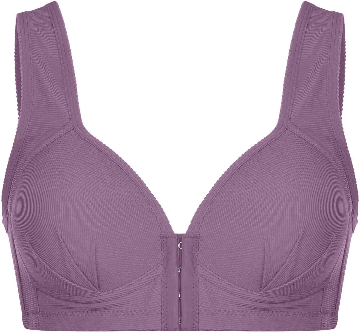 Push up Bra for Women Plus Size Bras Full Coverage Front Closure