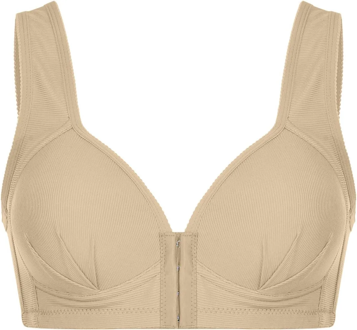 Push up Bra for Women Plus Size Bras Full Coverage Front Closure