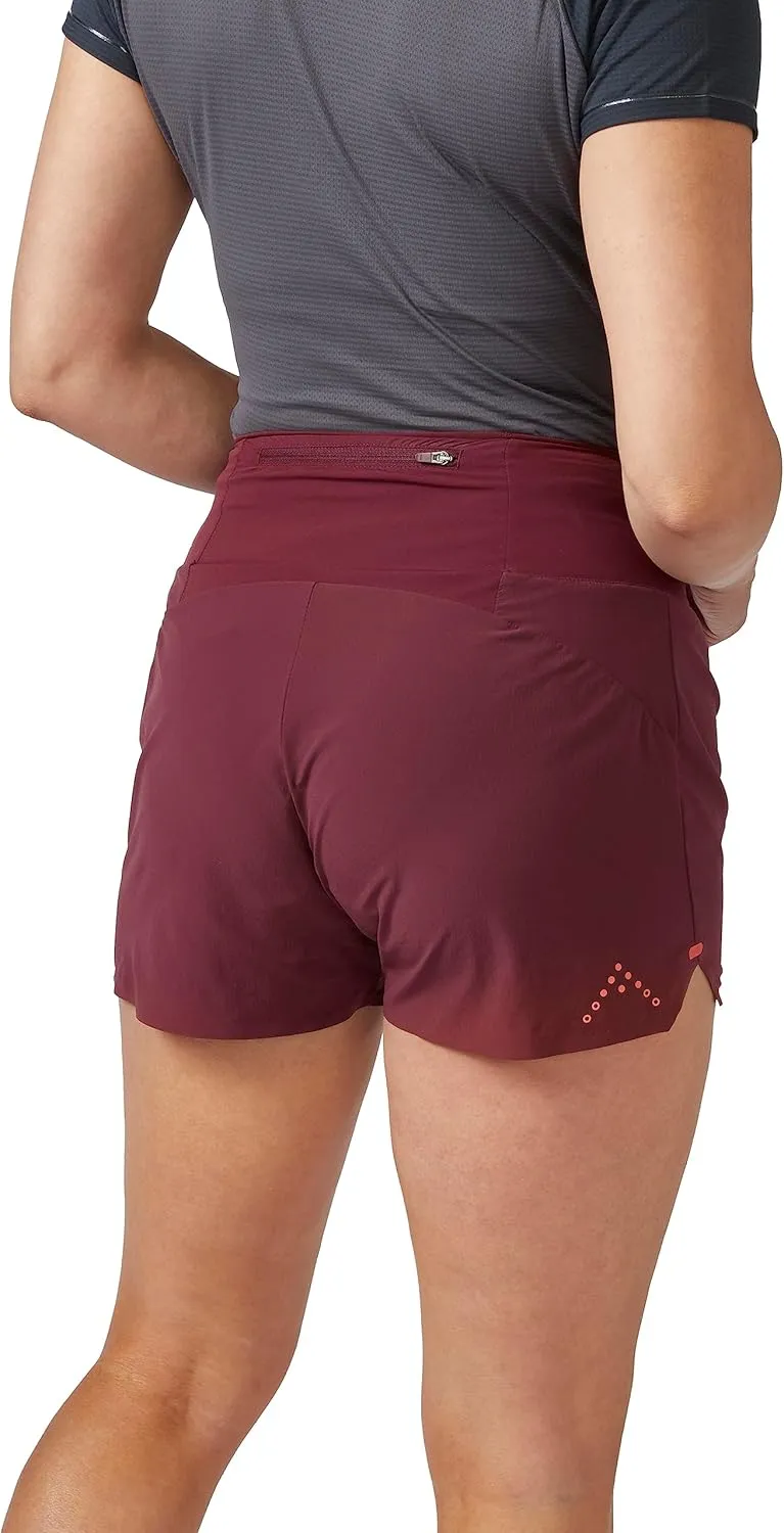 Rab Women's Talus Trail Light Shorts  Quick-Drying & Breathable for Trail Running & Hiking