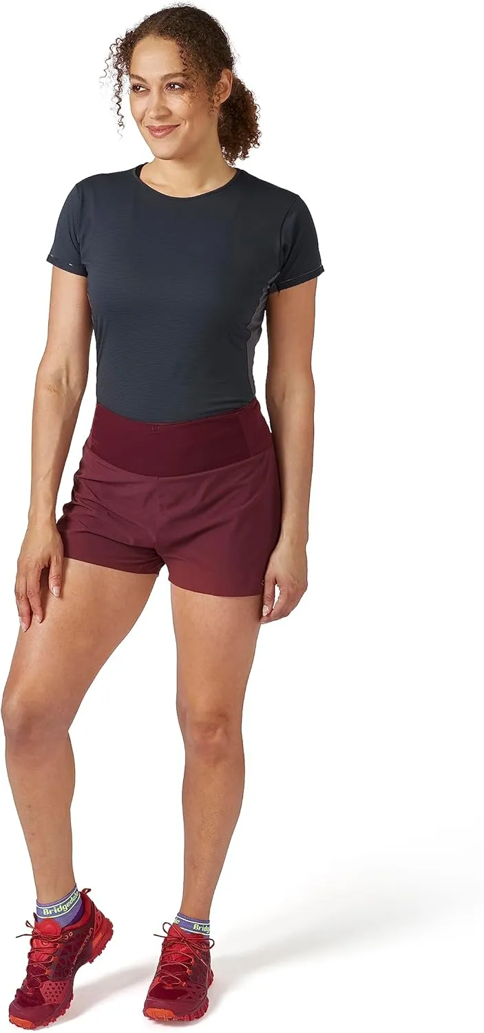 Rab Women's Talus Trail Light Shorts  Quick-Drying & Breathable for Trail Running & Hiking