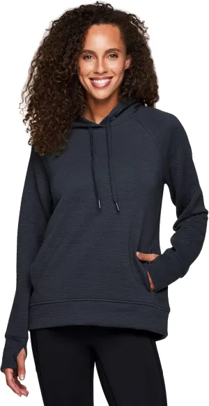 RBX Active Women's Fashion Yoga Lightweight Long Sleeve Pullover Hoodie Top