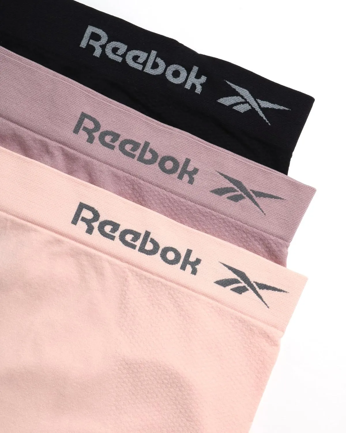 Reebok Women's Briefs - 3 Pack Performance High Waisted Seamless Underwear for Women (Sizes: S-XL, Extended Plus Size: 1X-3X)