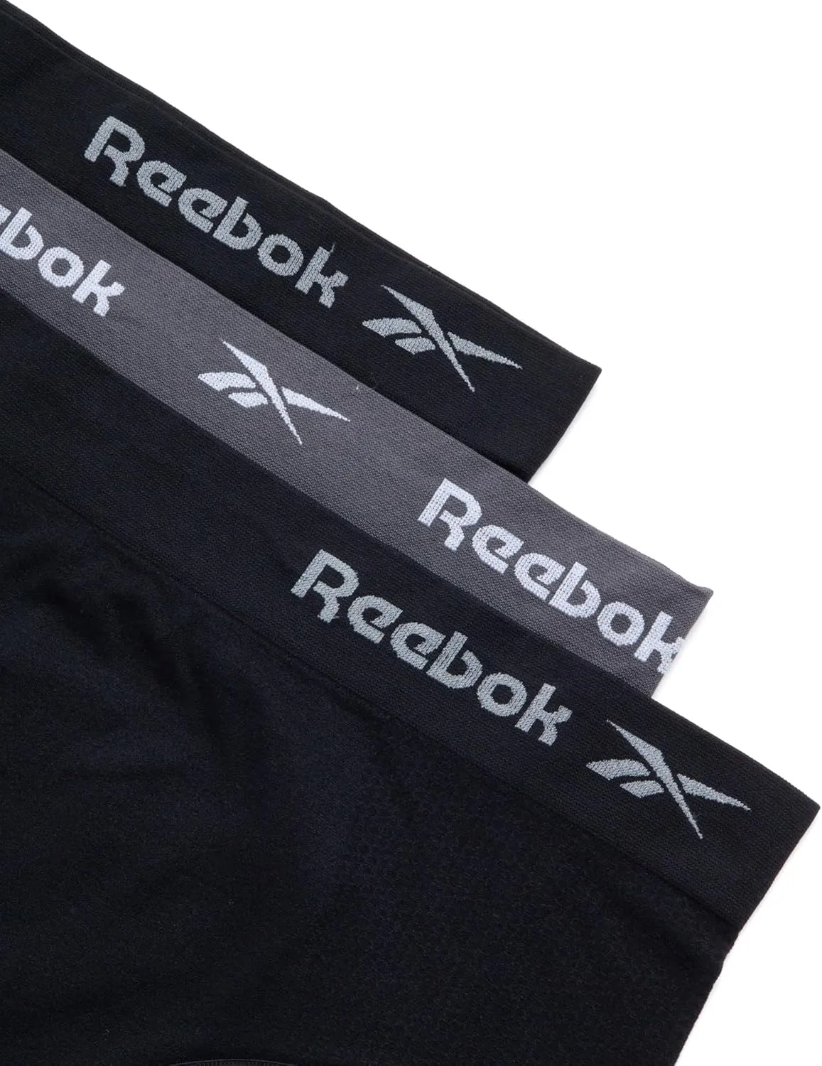Reebok Women's Briefs - 3 Pack Performance High Waisted Seamless Underwear for Women (Sizes: S-XL, Extended Plus Size: 1X-3X)