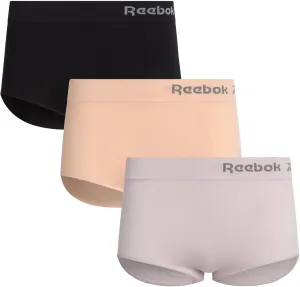 Reebok Women's Briefs - 3 Pack Performance High Waisted Seamless Underwear for Women (Sizes: S-XL, Extended Plus Size: 1X-3X)