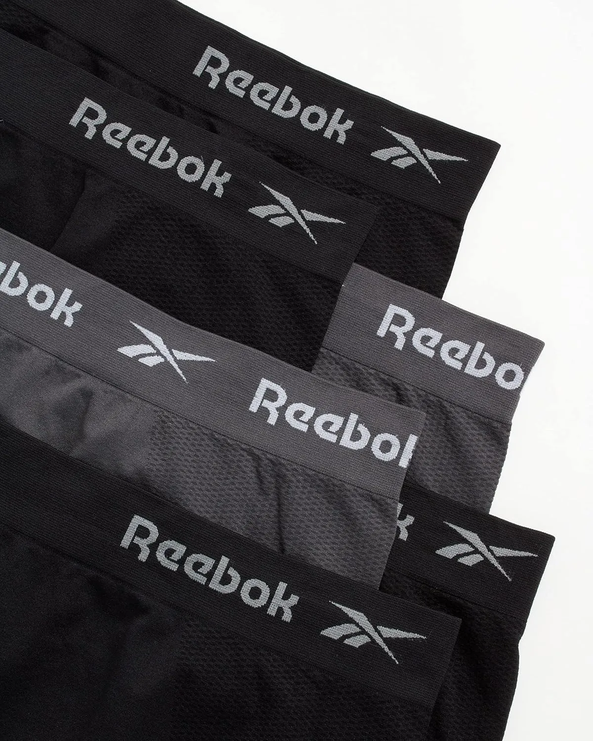Reebok Womens Briefs - 6 Pack Performance High Waisted Seamless Underwear for Women (Sizes: S-XL, Extended Plus Size: 1X-3X)