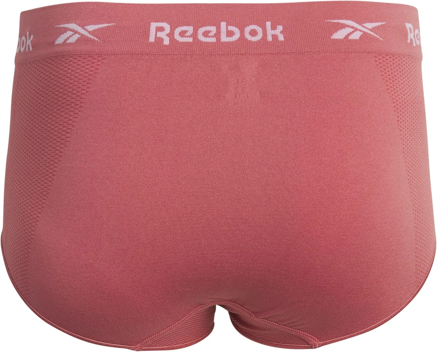 Reebok Womens Briefs Underwear - 4 Pack Seamless Stretch Performance High Cut or Boyshorts Panties for Women (Sizes: S-XL)