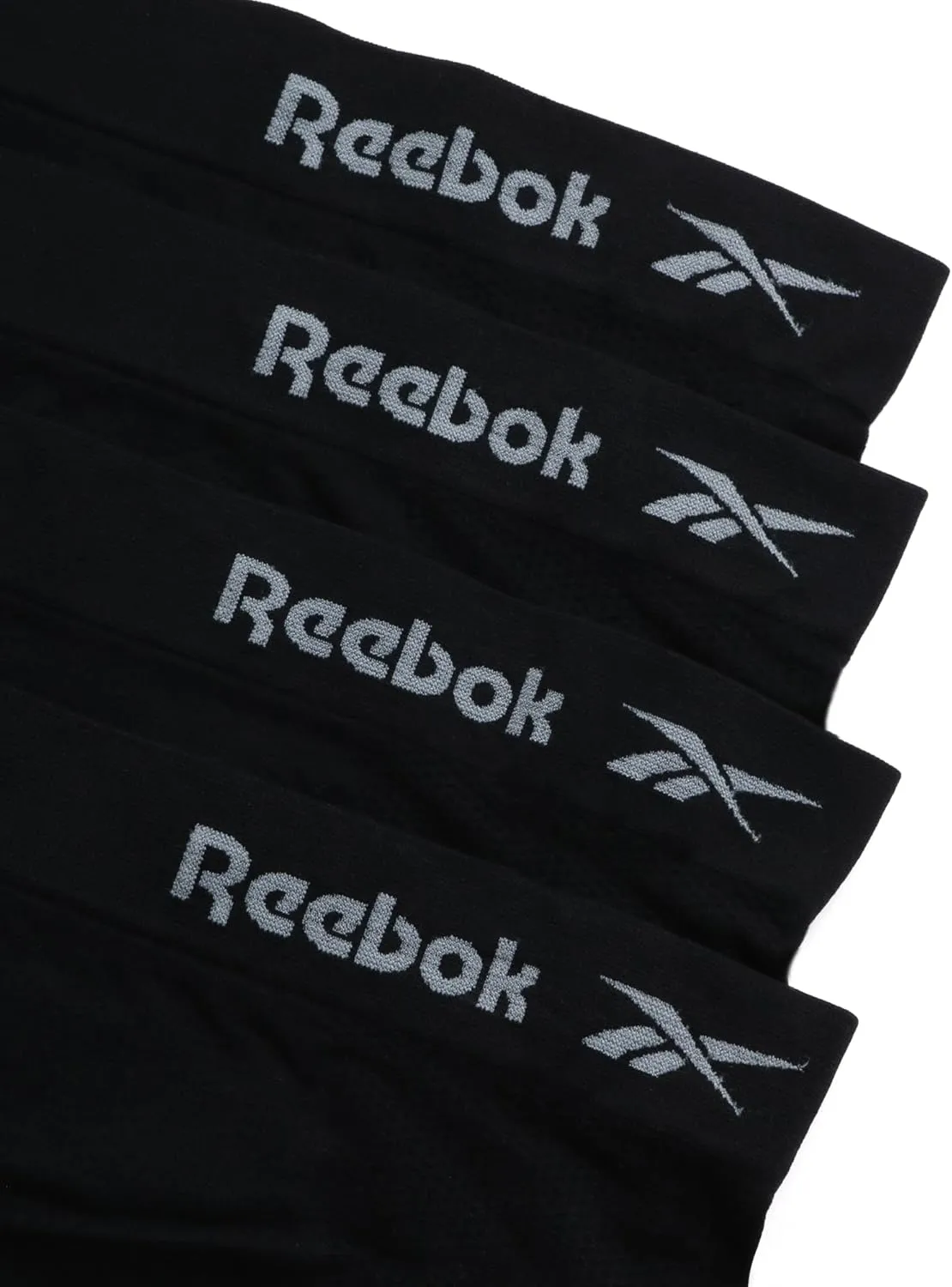 Reebok Womens Briefs Underwear - 4 Pack Seamless Stretch Performance High Cut or Boyshorts Panties for Women (Sizes: S-XL)