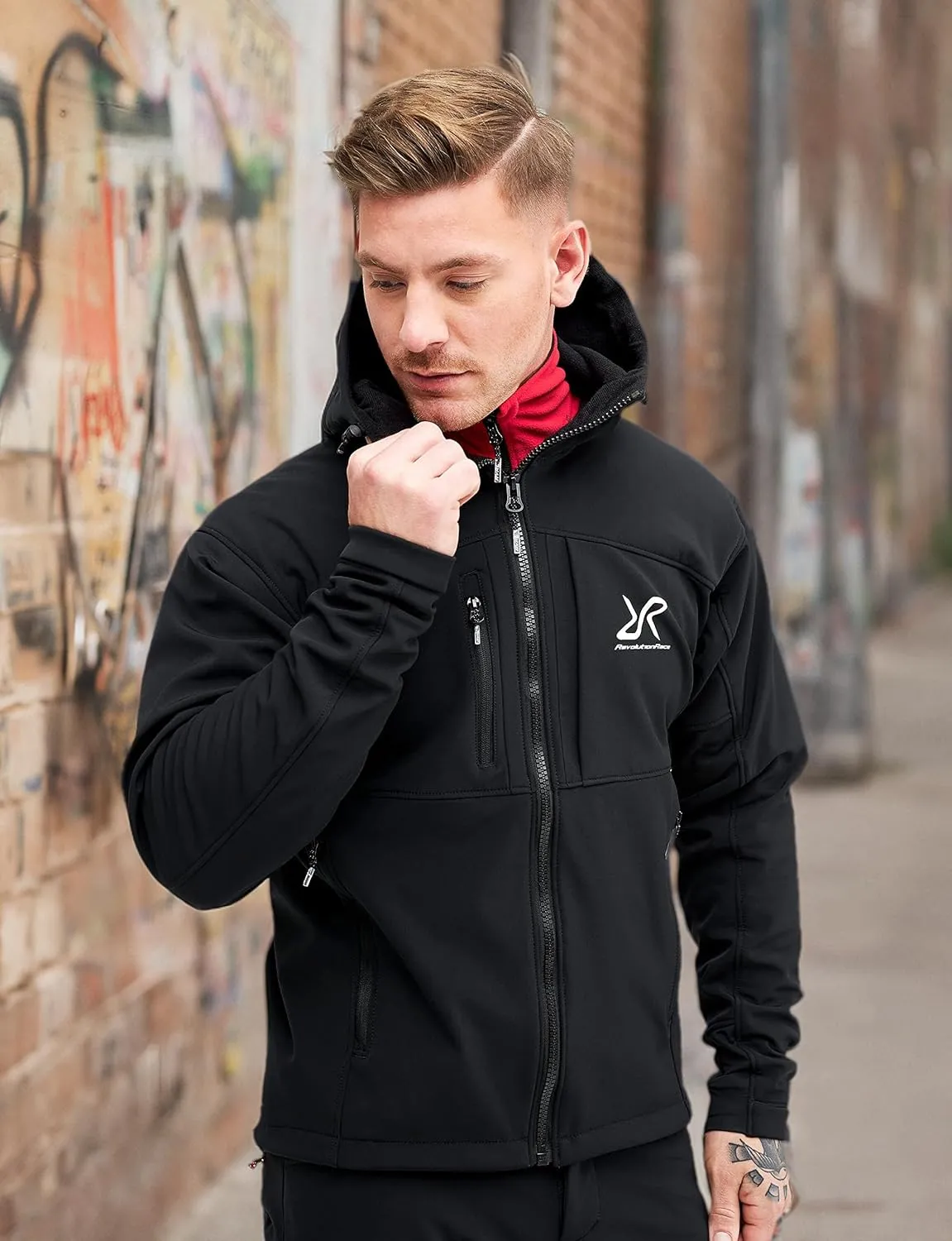 RevolutionRace Men's Hiball Jacket, Ventilated and Water Repellent Jacket for All Outdoor Activities