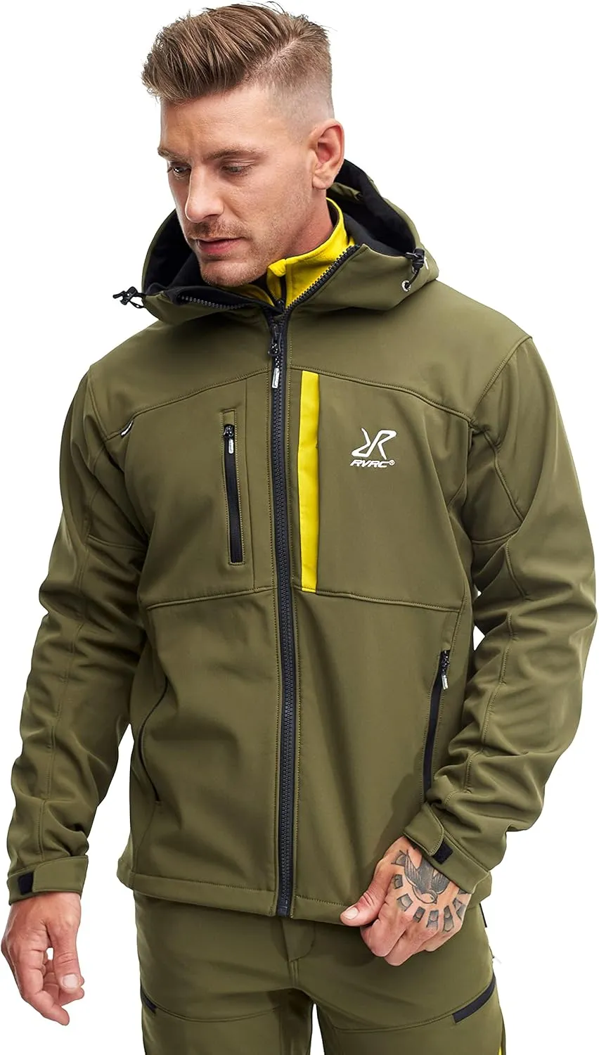 RevolutionRace Men's Hiball Jacket, Ventilated and Water Repellent Jacket for All Outdoor Activities