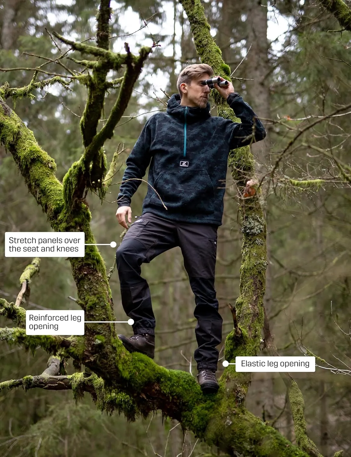 RevolutionRace Men's Nordwand & Nordwand Pro - Durable and Ventilated Outdoor Pants