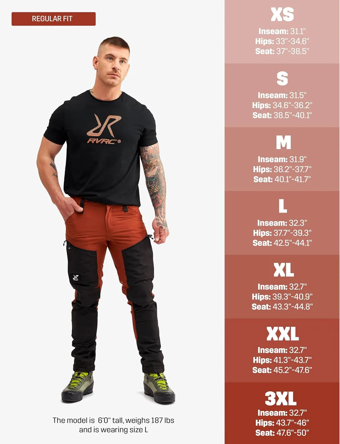 RevolutionRace Men’s RVRC GP Pro Pants, Durable and Ventilated Pants for All Outdoor Activities
