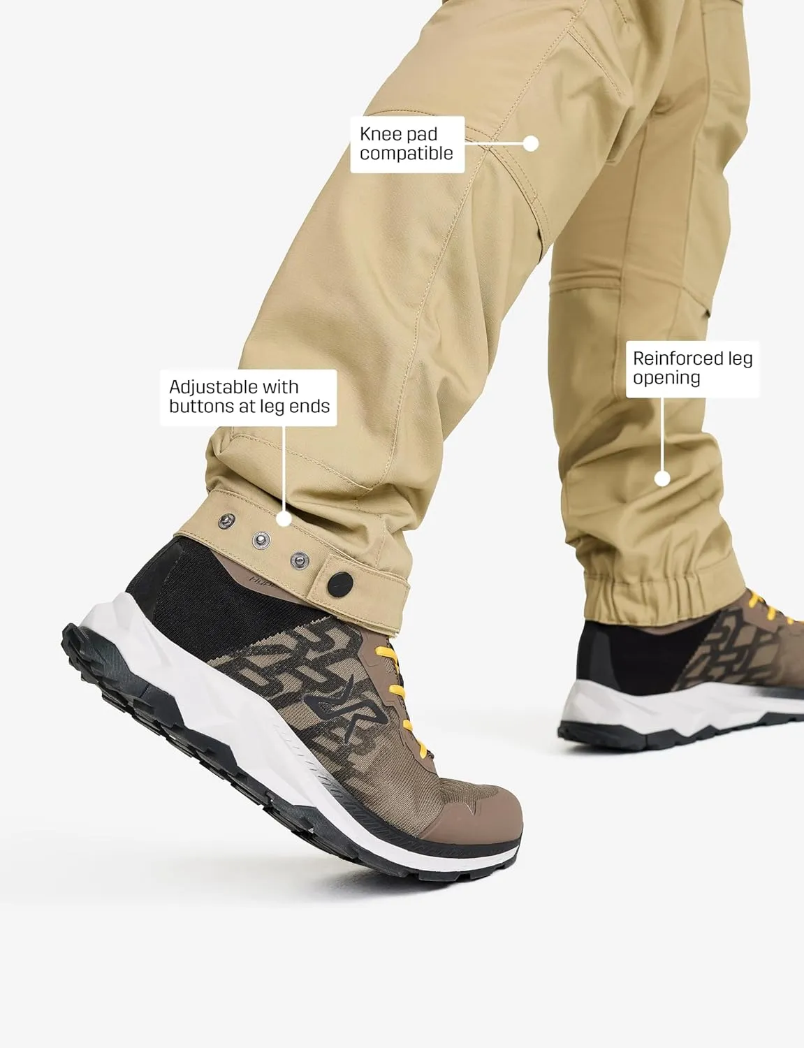 RevolutionRace Men’s RVRC GP Pro Pants, Durable and Ventilated Pants for All Outdoor Activities