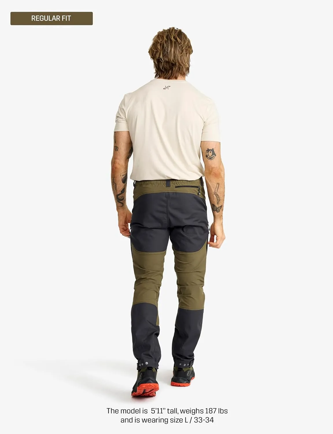 RevolutionRace Men’s RVRC GP Pro Pants, Durable and Ventilated Pants for All Outdoor Activities