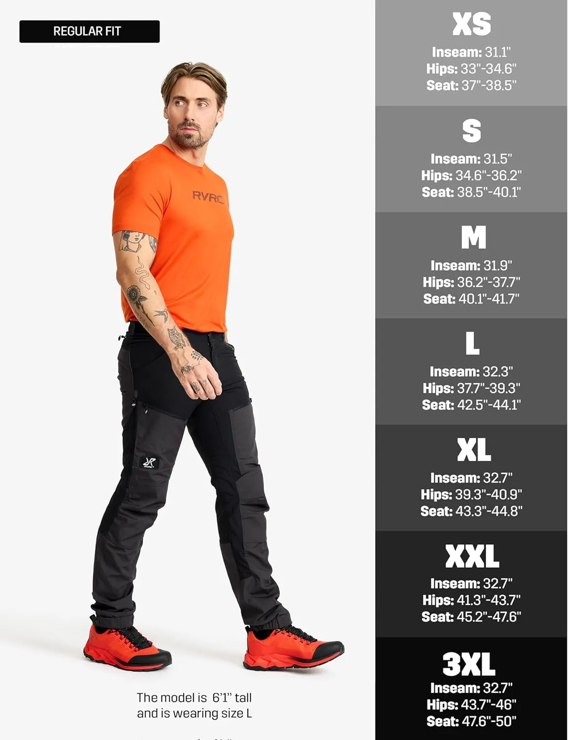 RevolutionRace Men’s RVRC GP Pro Pants, Durable and Ventilated Pants for All Outdoor Activities